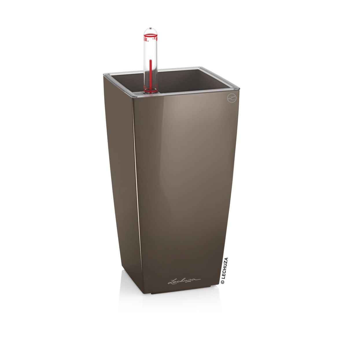 Květináče - Květináč MINI CUBI 9cm taupe