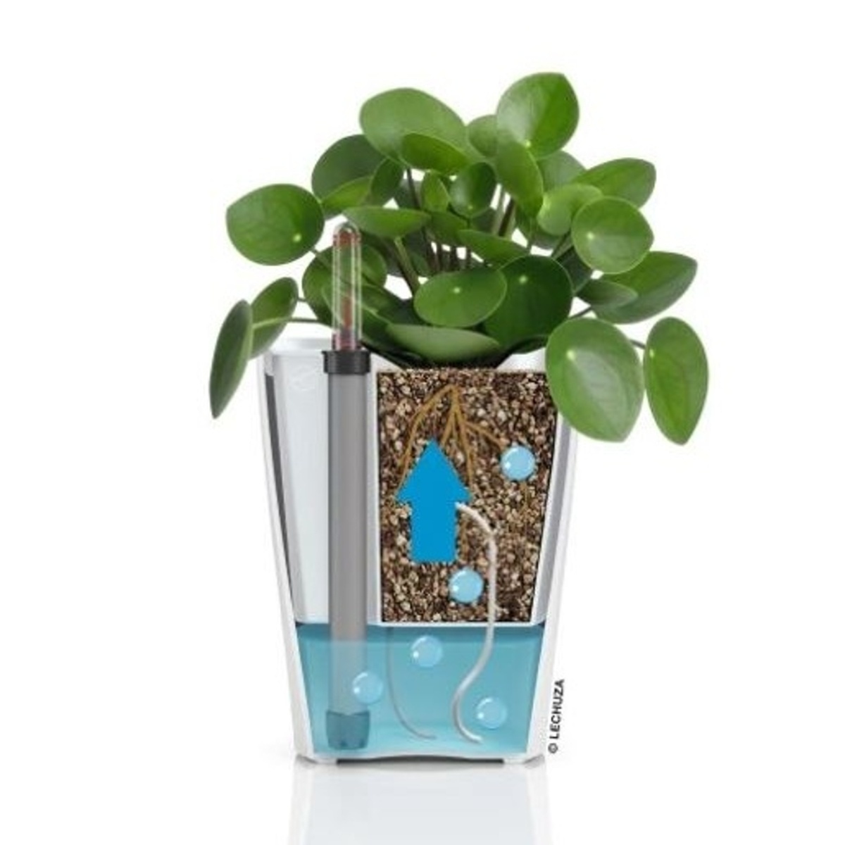 Květináč MINI DELTINI matný červený 13cm-0