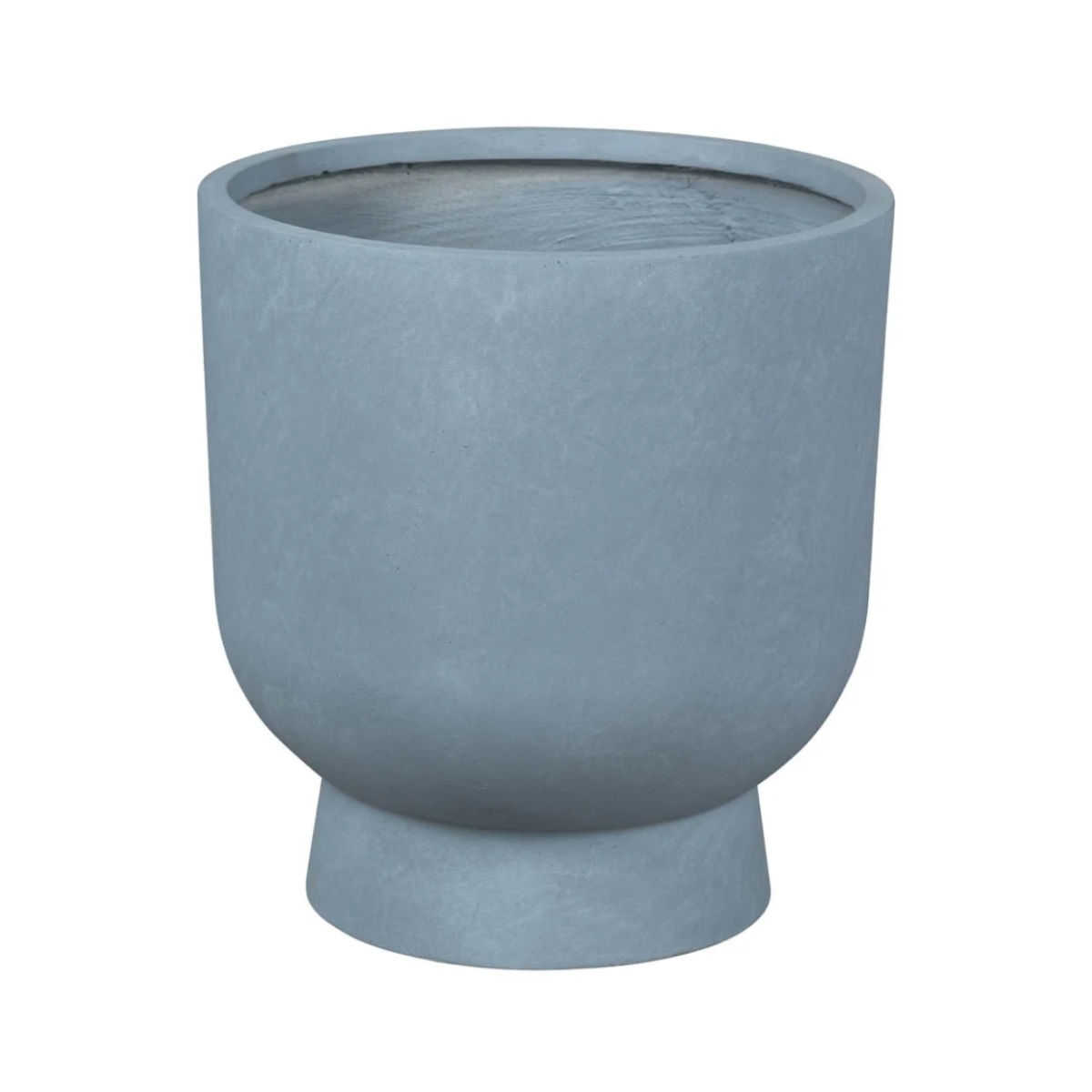 Kompozitní květináče - Květináč na noze ABERDEEN 01E fiberclay šedý 45cm