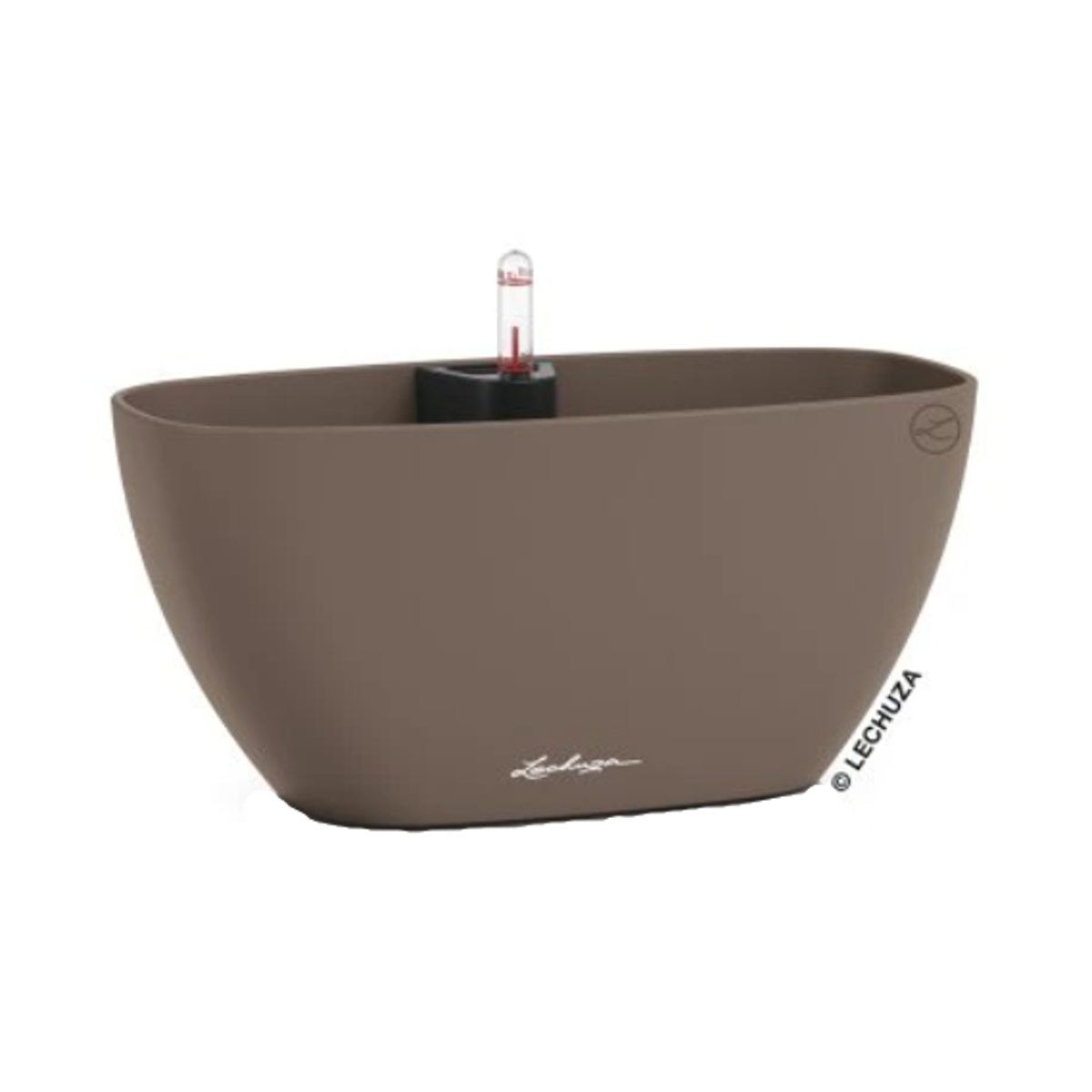 Plastové květináče - Květináč NAVIO Color ořechový 29cm