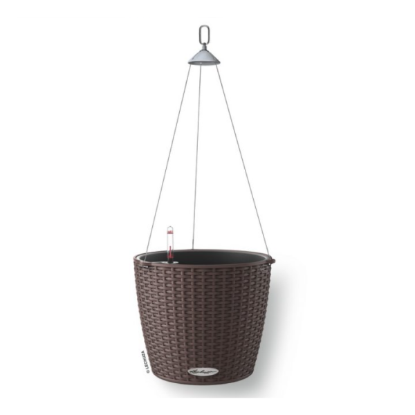 Květináč NIDO cottage komplet set 27 cm hnědá-0