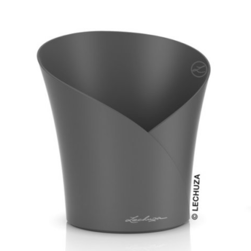 Květináče - Květináč ORCHIDEA komplet set mat břidlicová 20cm