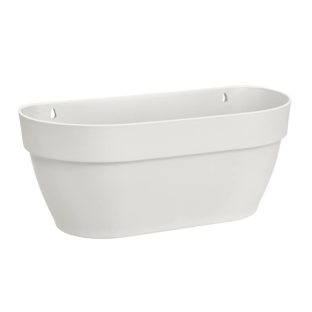 Plastové květináče - Květináč plastový ELHO Vibia Campana Wall Basket bílý 34,5cm