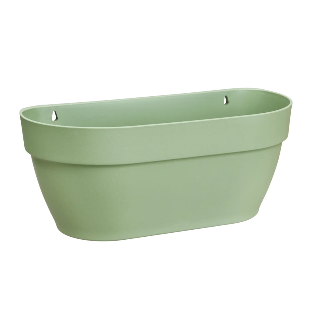 Plastové květináče - Květináč plastový ELHO Vibia Campana Wall Basket pistáciový 34,5cm