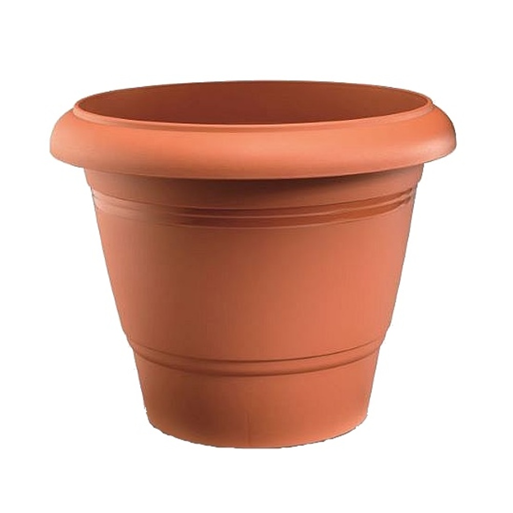 Květináče - Květináč plastový FESTONE terakotový 45cm
