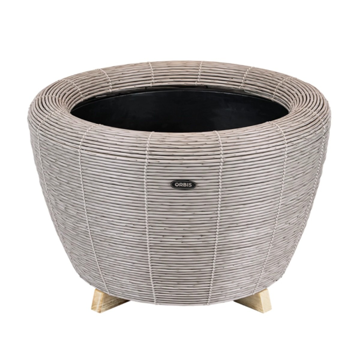 Plastové květináče - Květináč plastový ORBIS PLANTER taupe 67cm