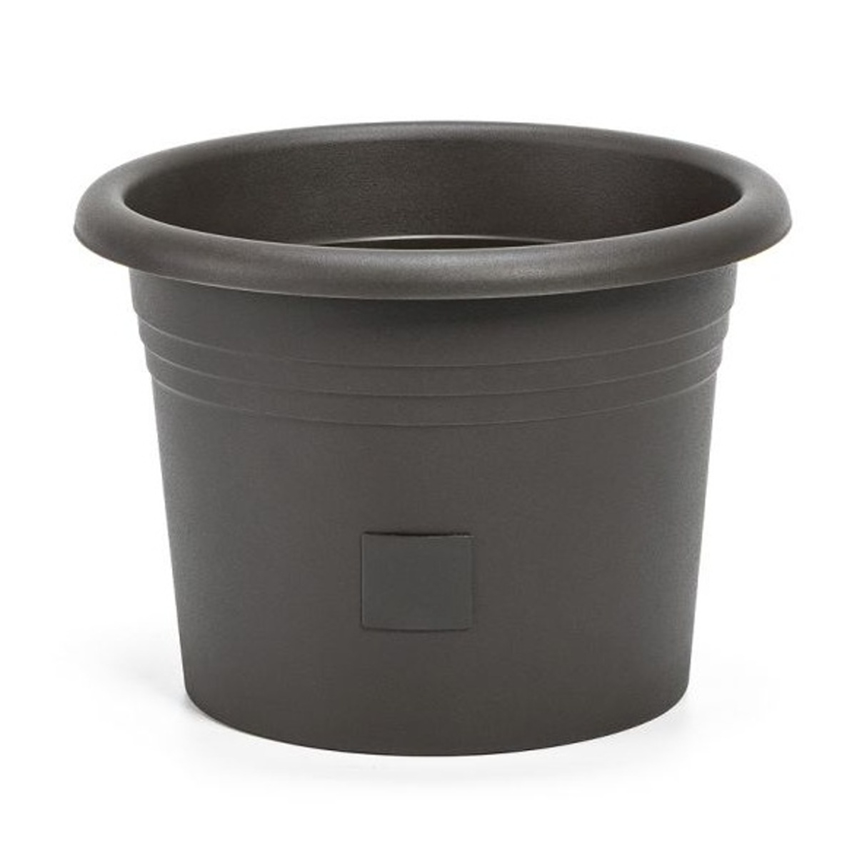 Plastové květináče - Květináč plastový samozavlažovací NARZA antracitový 25cm