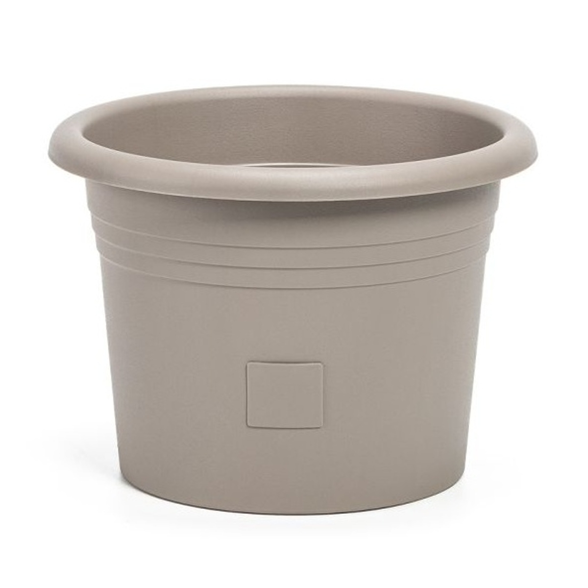 Plastové květináče - Květináč plastový samozavlažovací NARZA taupe 25cm