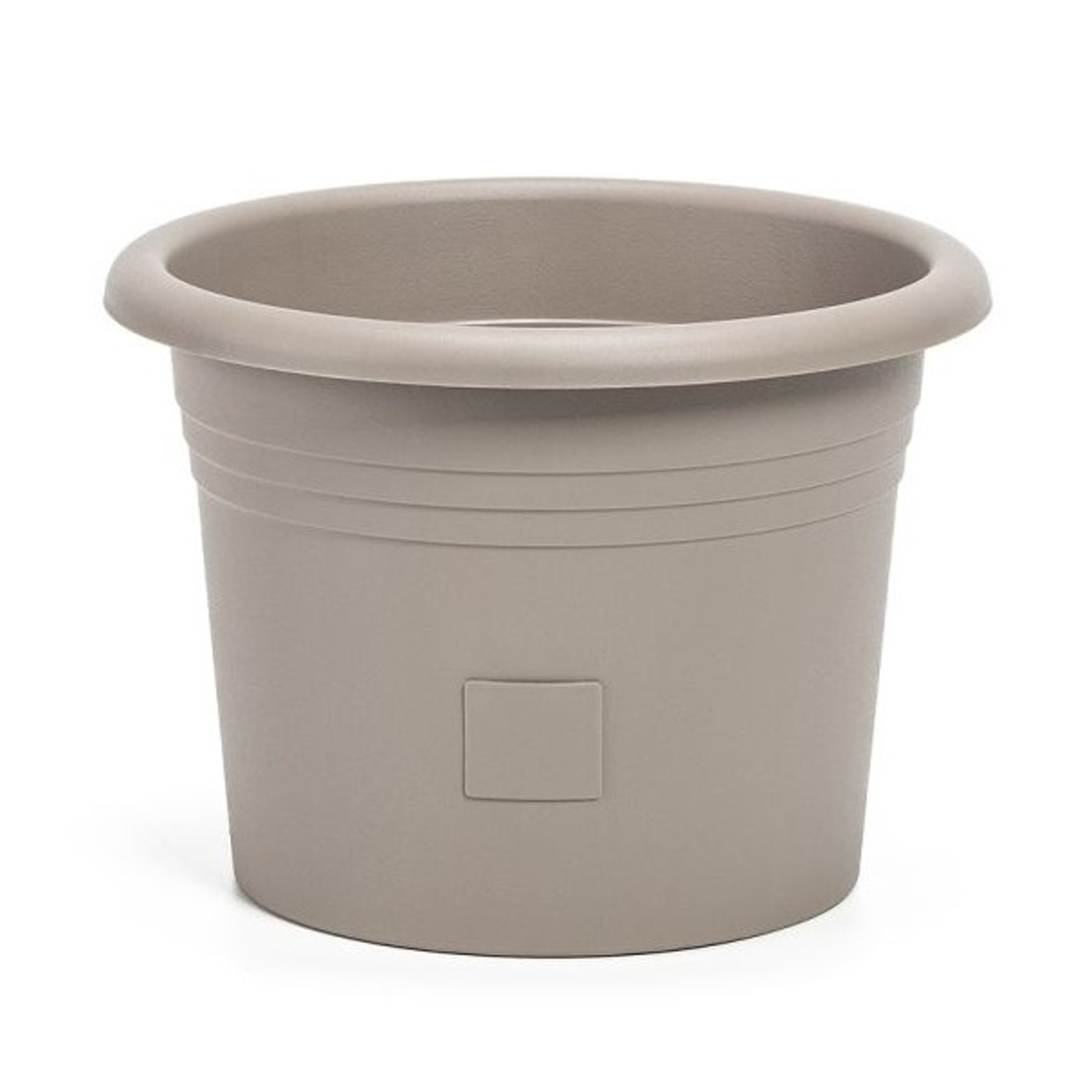 Plastové květináče - Květináč plastový samozavlažovací NARZA taupe 30cm