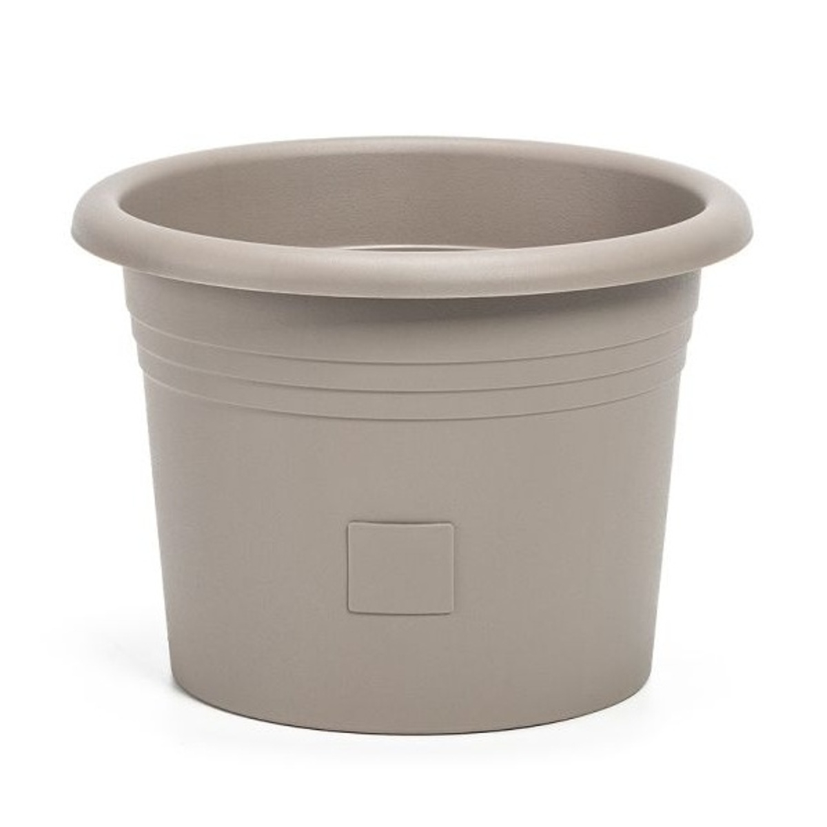 Plastové květináče - Květináč plastový samozavlažovací NARZA taupe 35cm