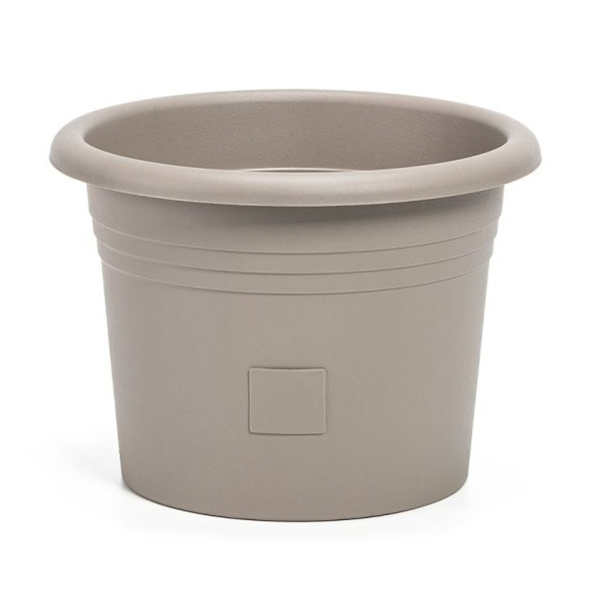 Plastové květináče - Květináč plastový samozavlažovací NARZA taupe 40cm