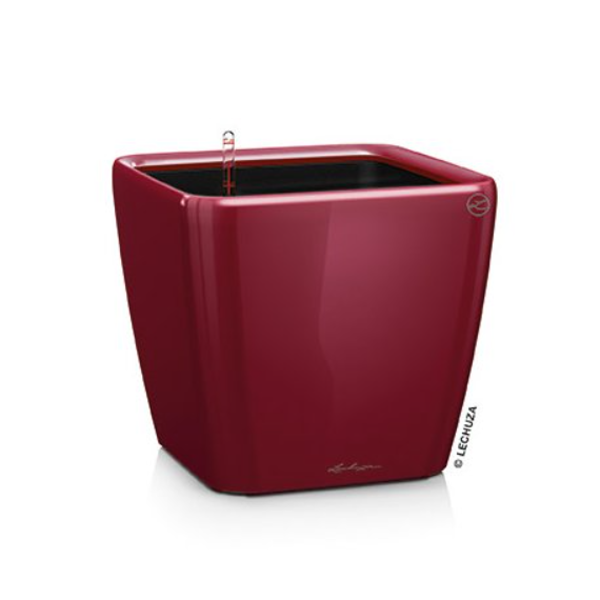 Květináče - Květináč QUADRO LS komplet set 21cm červená