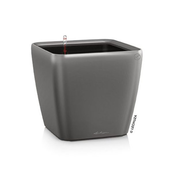 Květináče - Květináč QUADRO LS komplet set 35cm antracit