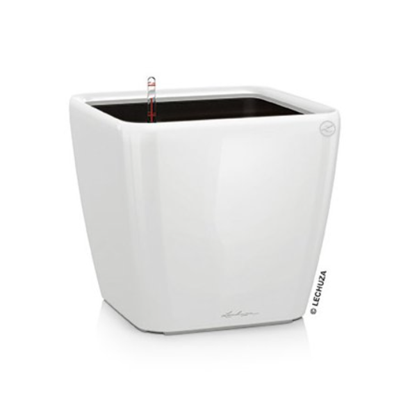 Květináče - Květináč QUADRO LS komplet set 43cm bílá