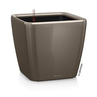 Květináče - Květináč QUADRO LS komplet set taupe 50cm