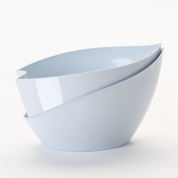 Květináče - Květináč samozavlažovací DOPPIO plast šedomodrá 21,5cm