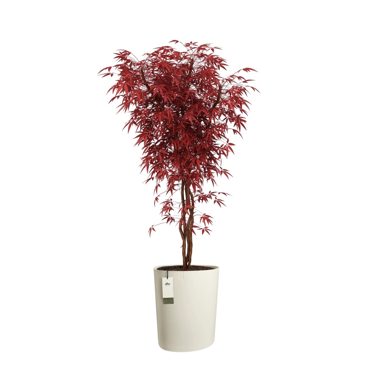 Květináč samozavlažovací ELHO Eden Aquacare High bílý 50x43x39cm-1