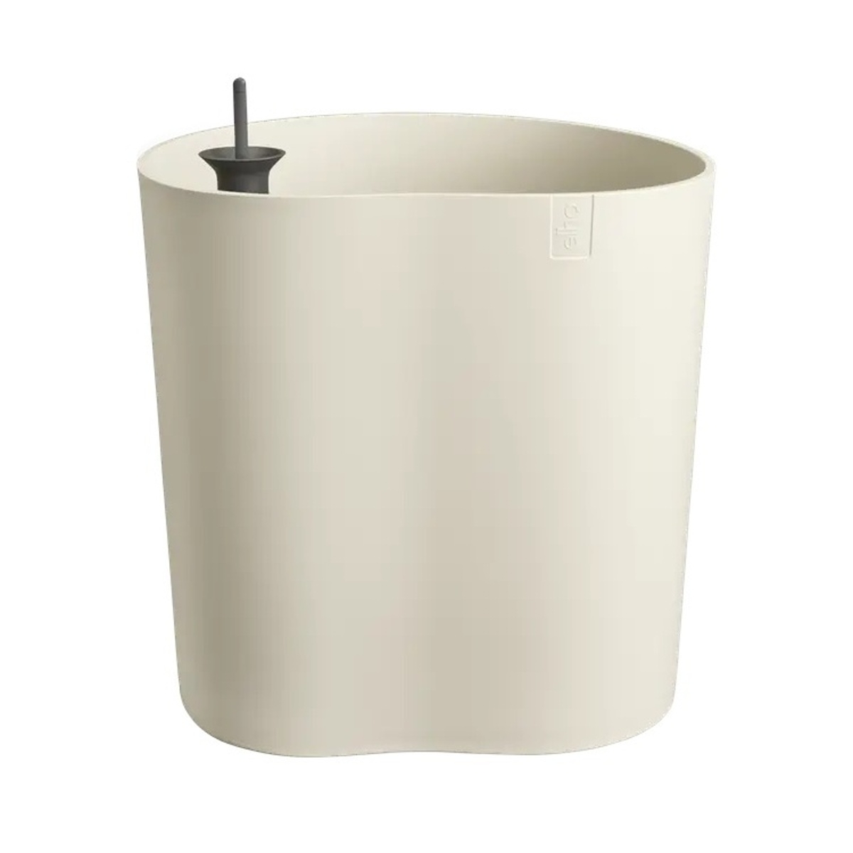 Plastové květináče - Květináč samozavlažovací ELHO Eden Aquacare Medium bílý 42x42x38cm