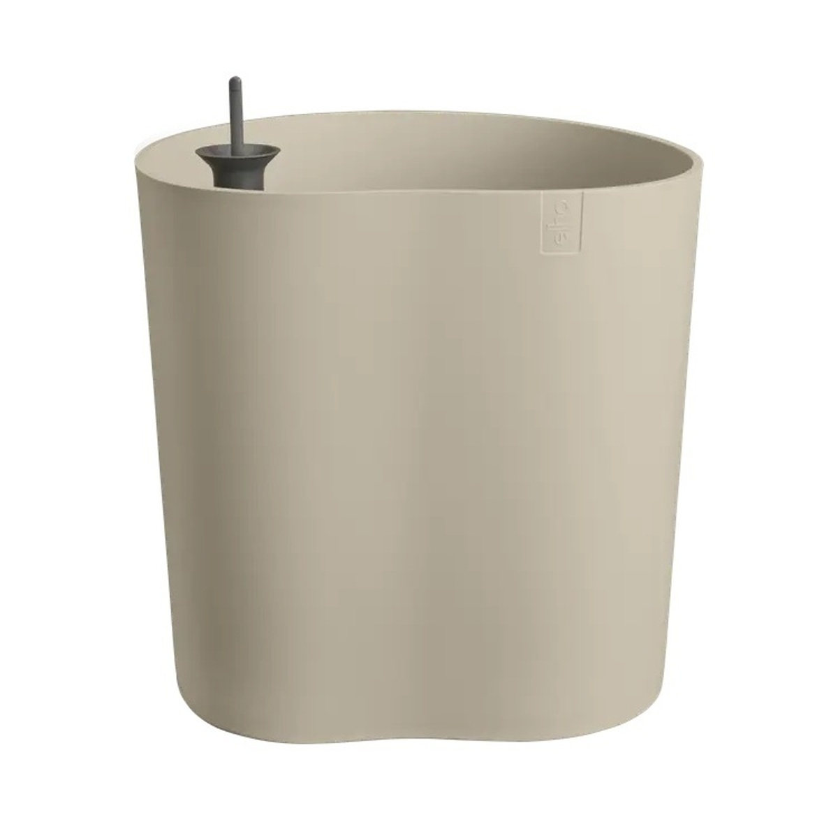 Plastové květináče - Květináč samozavlažovací ELHO Eden Aquacare Medium taupe 42x42x38cm