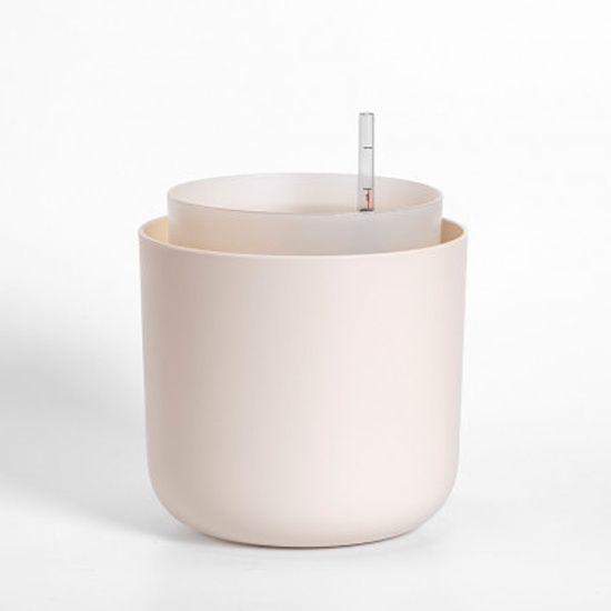 Plastové květináče - Květináč samozavlažovací TOLITA plast sl.kost 19cm