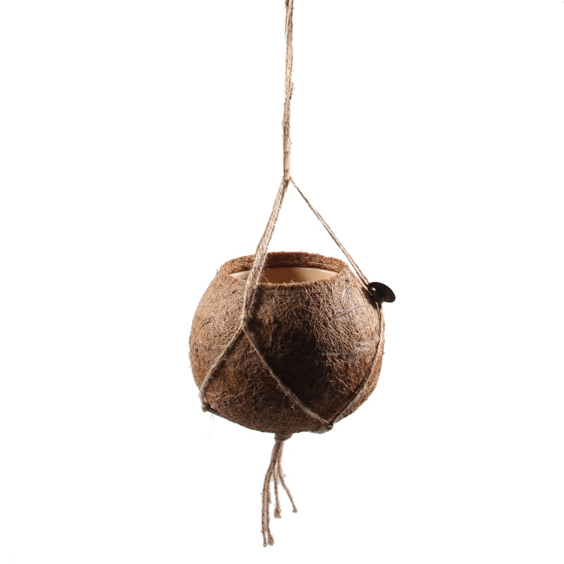 Kokodama - Květináč závěsný Kokodama 17cm