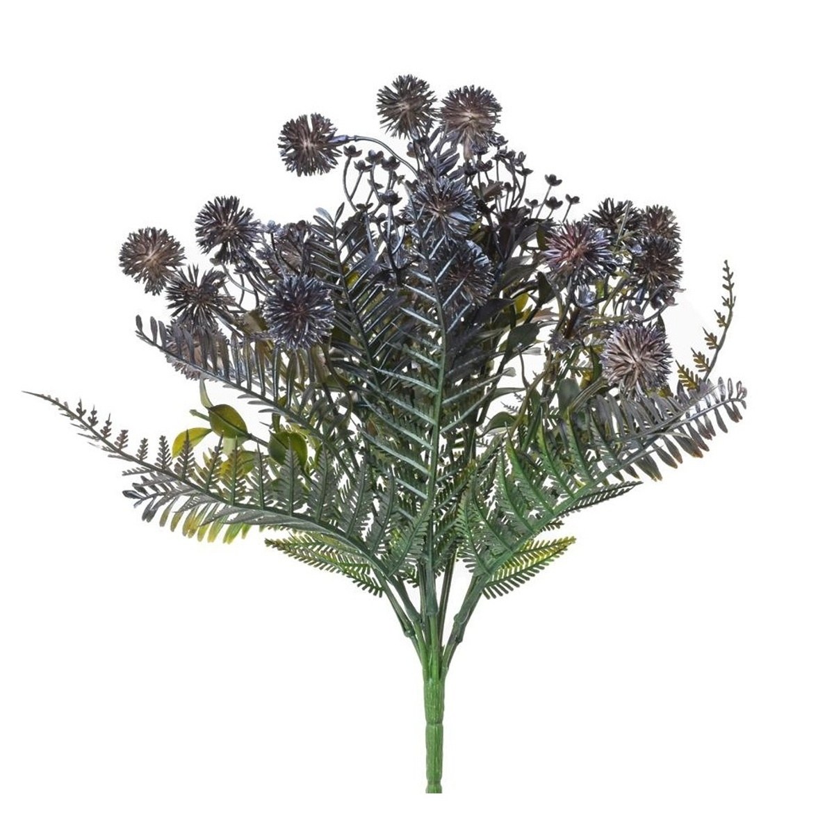 Podzimní umělé květiny - Kytice echinopsu umělá 38cm