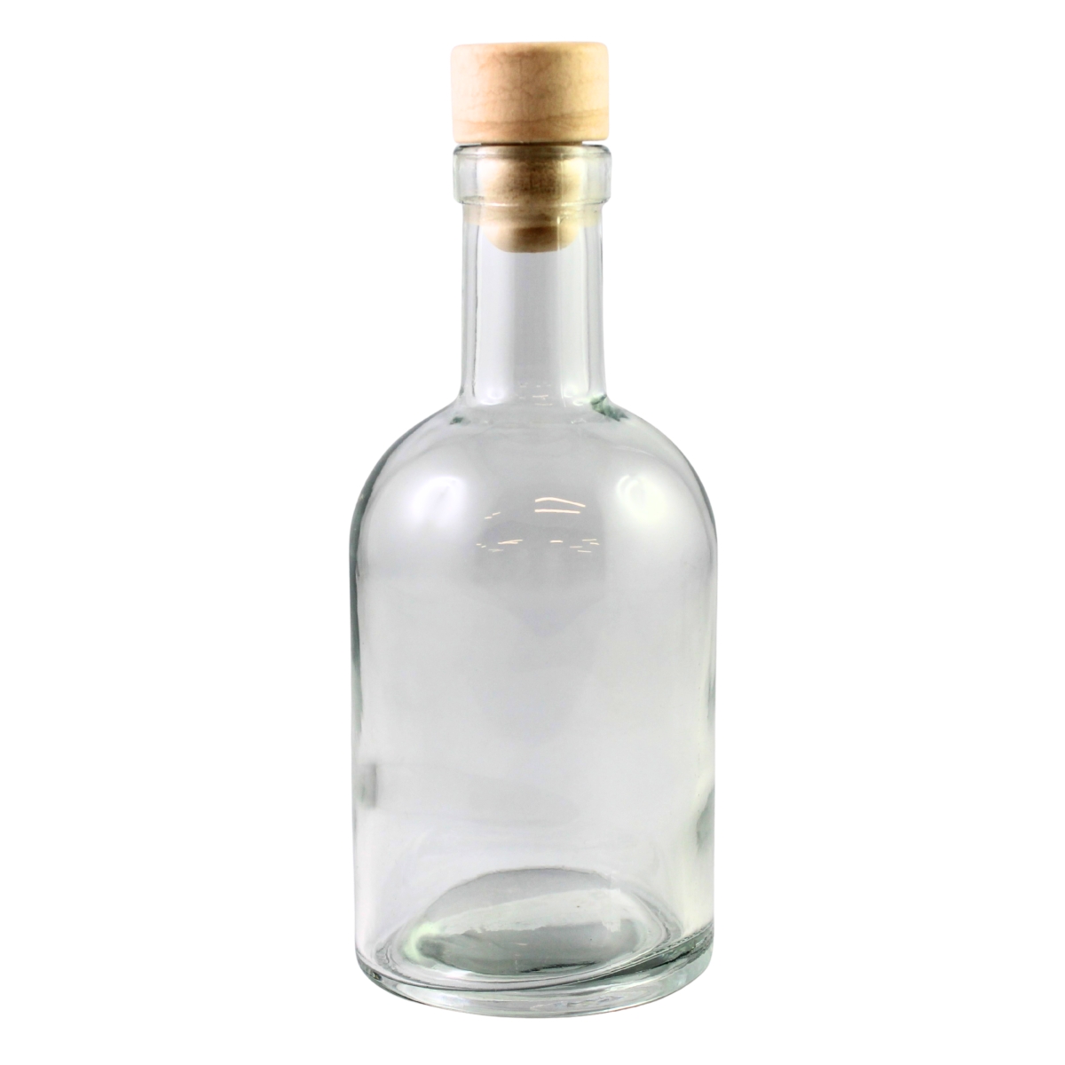 Zavařovací sklenice, lahve a příslušenství - Lahev skleněná s korkovou zátkou MAGDA 280ml