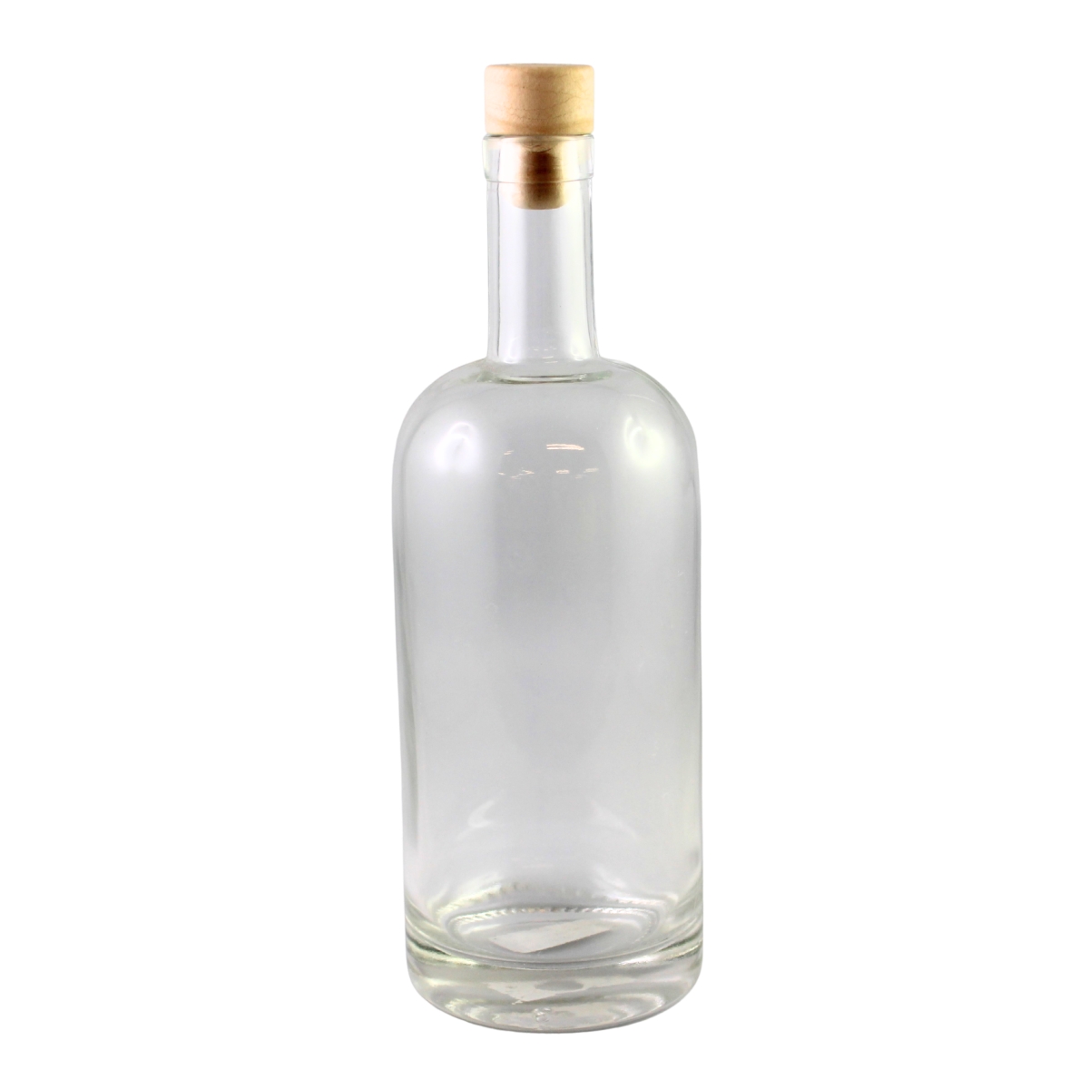 Zavařovací sklenice, lahve a příslušenství - Lahev skleněná s korkovou zátkou MAGDA 750ml