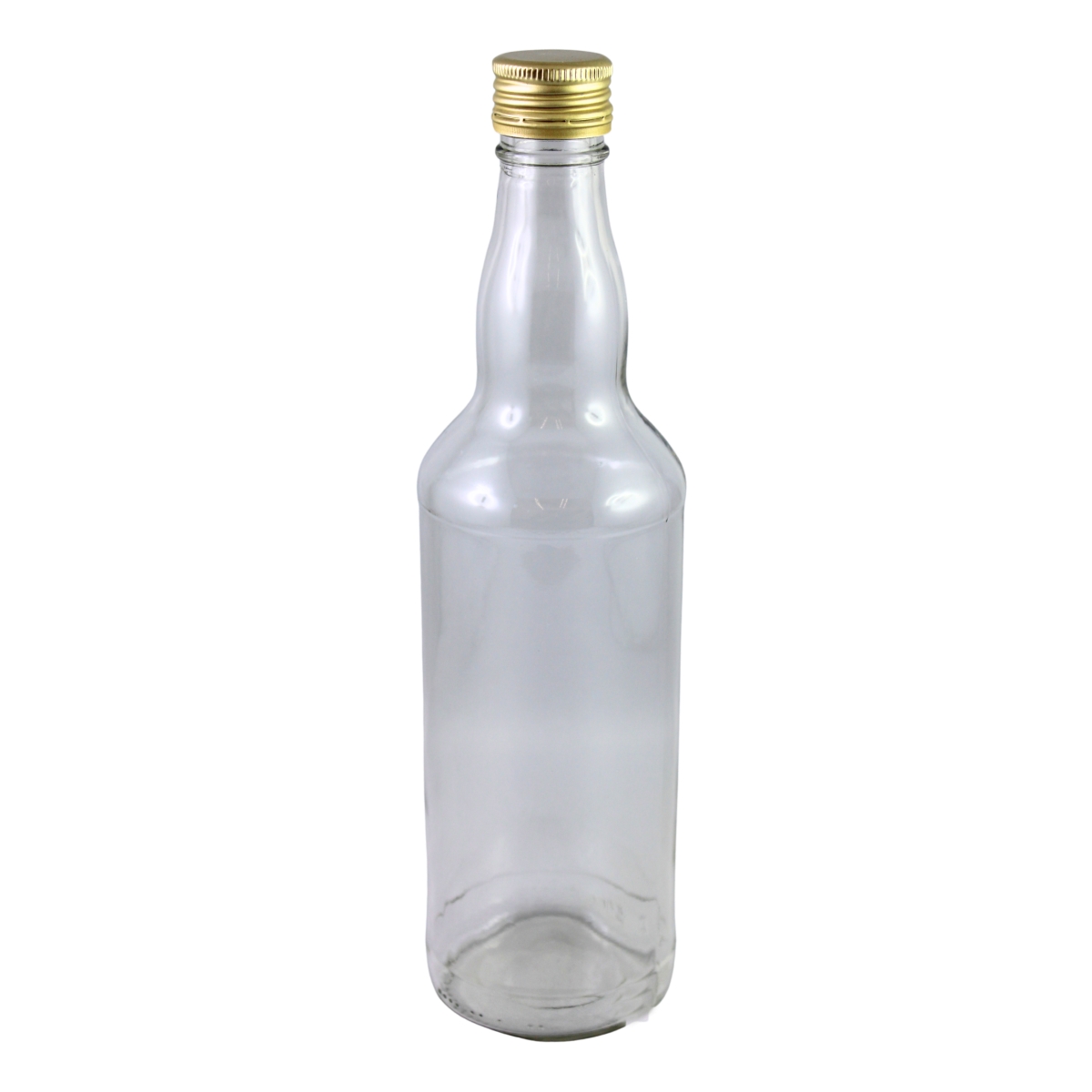 Zavařovací sklenice, lahve a příslušenství - Lahev skleněná s kovovým víčkem 500ml