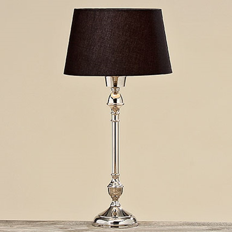 Lucerny a lampy - Lampa s kovovým podstavcem 39cm