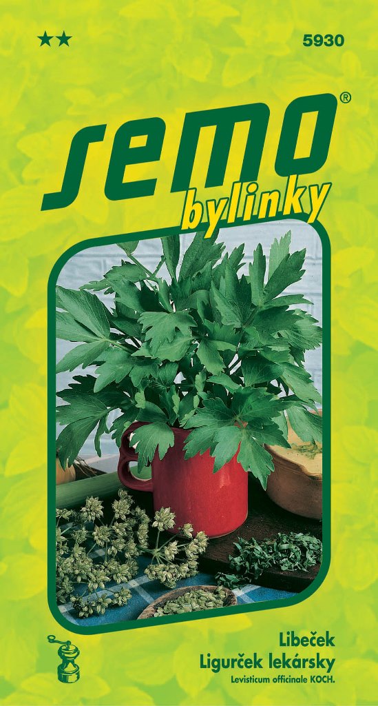 Osivo bylinek - Libeček lékařský Magnus