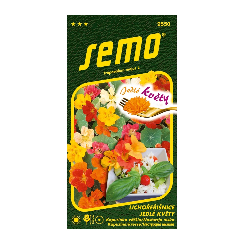 Osivo letniček - Lichořeřišnice JEDLÉ KVĚTY