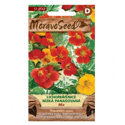 Osivo letniček - Lichořeřišnice nízká - panošovaná směs (MS)