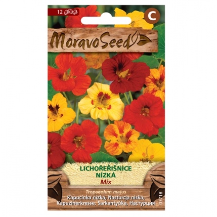 Osivo letniček - Lichořeřišnice nízká směs jednoduchá (MS)