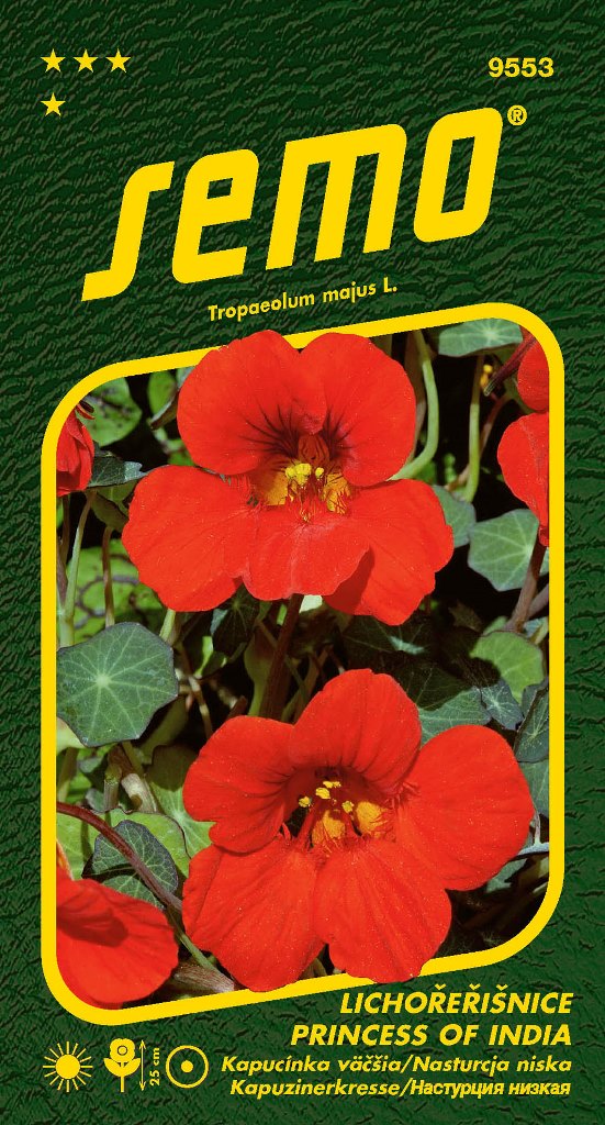 Osivo letniček - Lichořeřišnice větší Princess of India