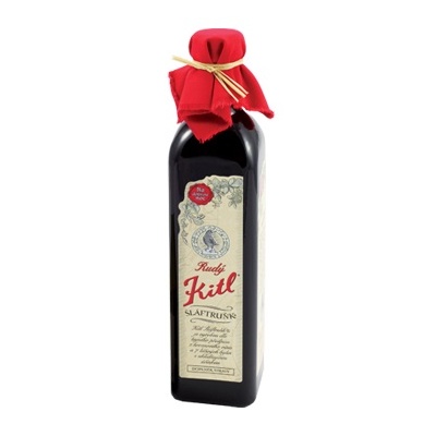 Likér bylinný Kitl ŠLÁFTRUŇK rudý 250ml-0