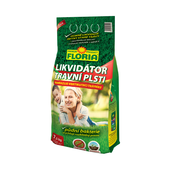 Hnojiva - Likvidátor travní plsti FLORIA