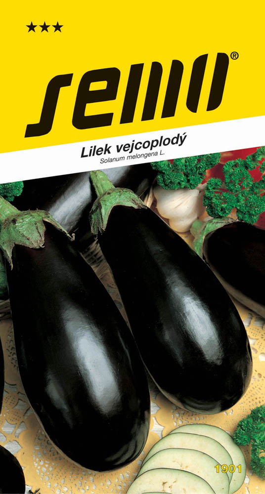 Osivo zeleniny - Lilek vejcoplodý Český raný