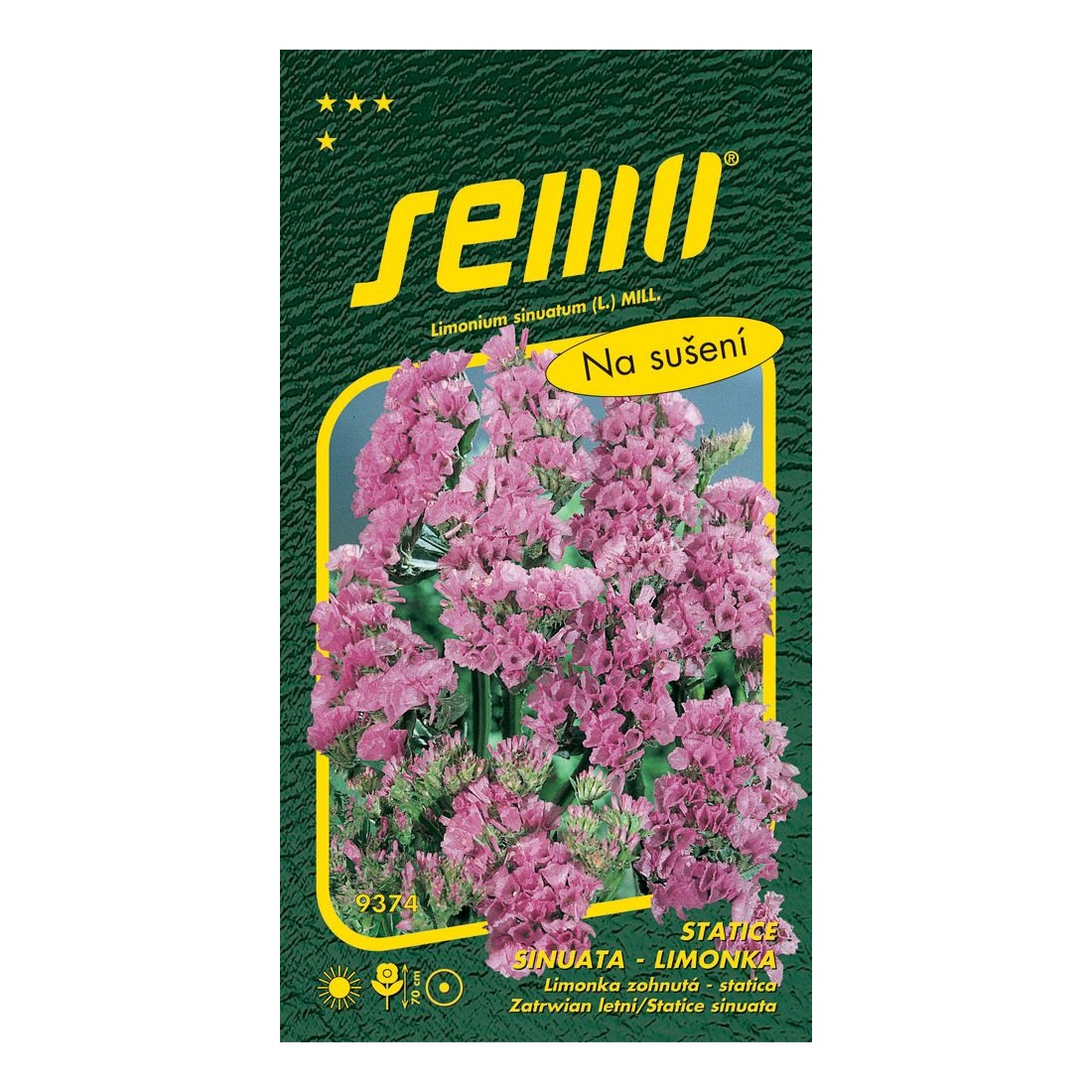 Osivo letniček - Limonka (statice) sinuata Rosea Superba růžová