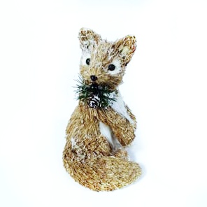 Figurky zvířátek - Liška sedící  19cm