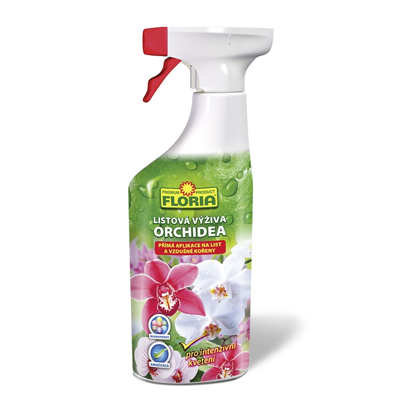 Hnojiva - Listová výživa pro orchideje FLORIA 500ml
