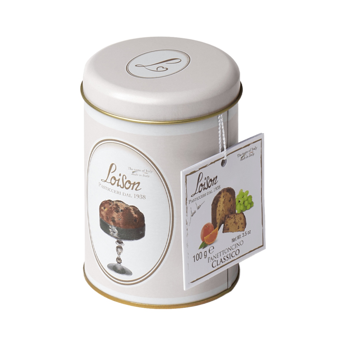 Sladké pochoutky - Loison Panettoncino CLASSICO s rozinkami a pomerančovou kůrou 100g