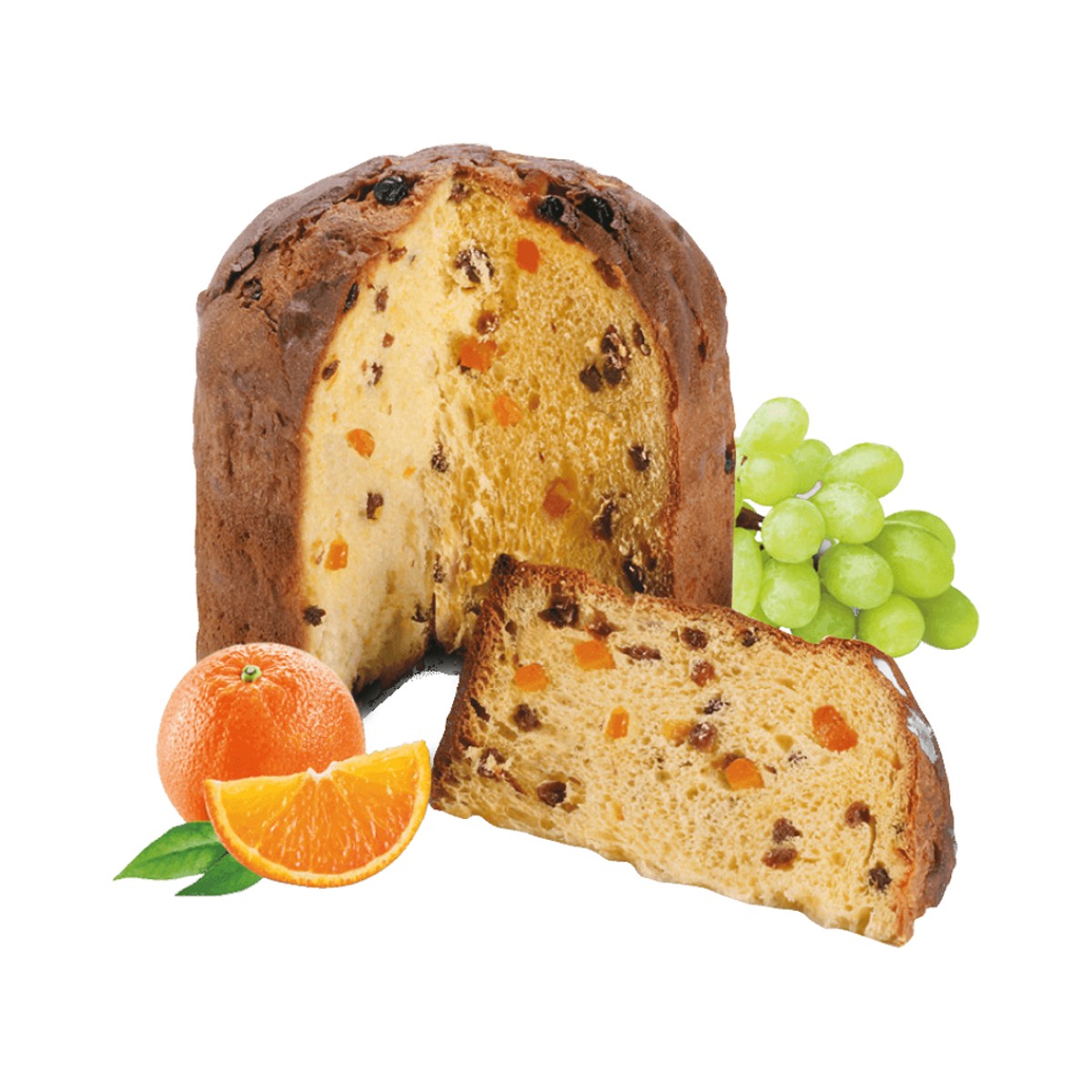 Loison Panettoncino CLASSICO s rozinkami a pomerančovou kůrou 100g-0