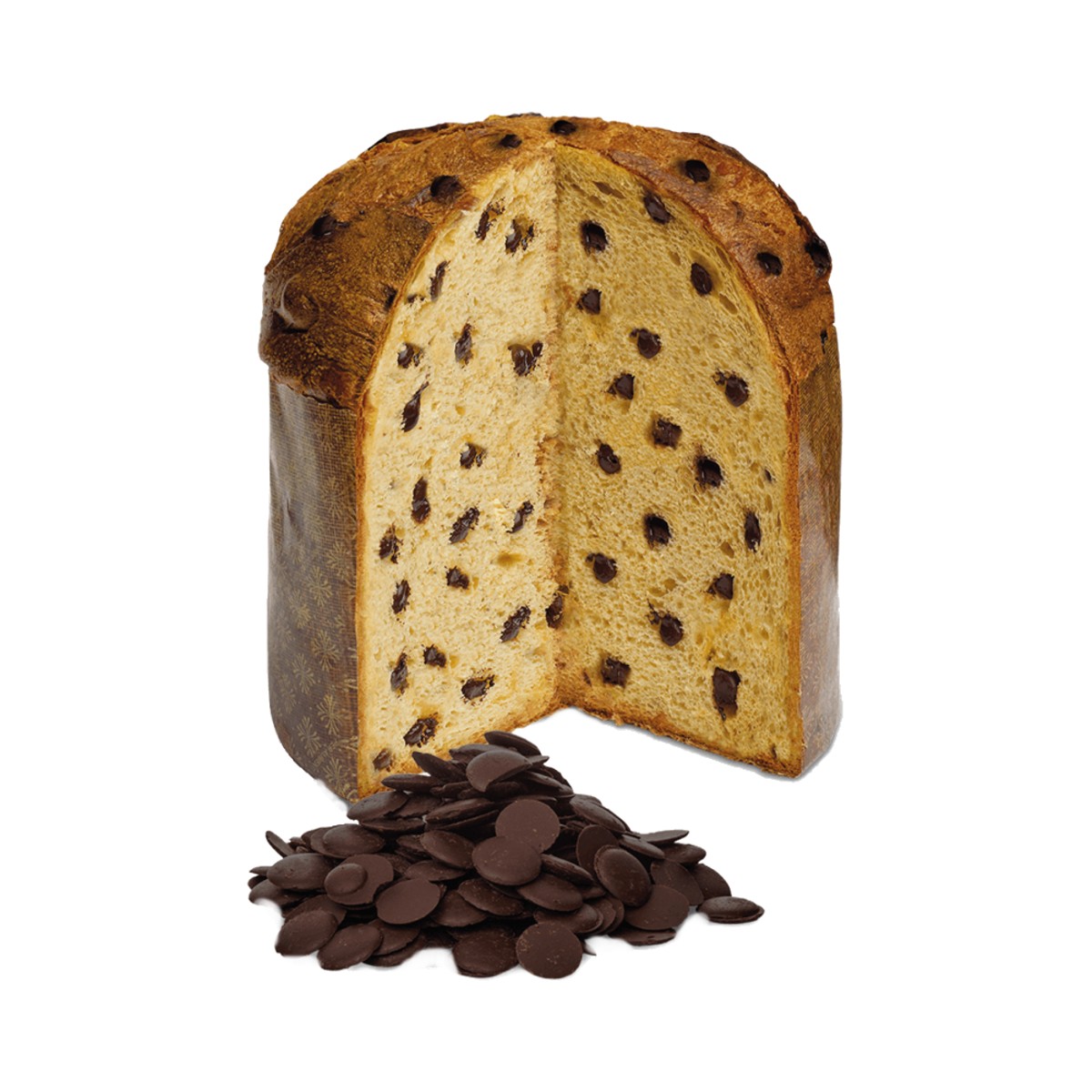 Loison Panettone CHOCOLAT s hořkou čokoládou 500g-0
