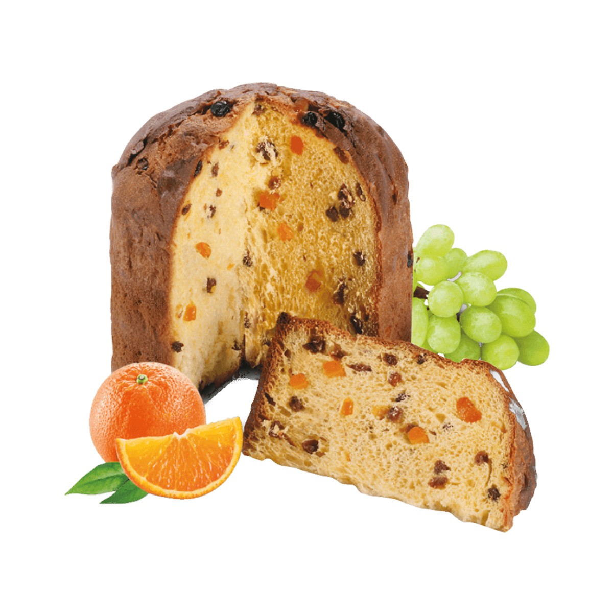 Loison Panettone CLASSICO s rozinkami a pomerančem 100g-0