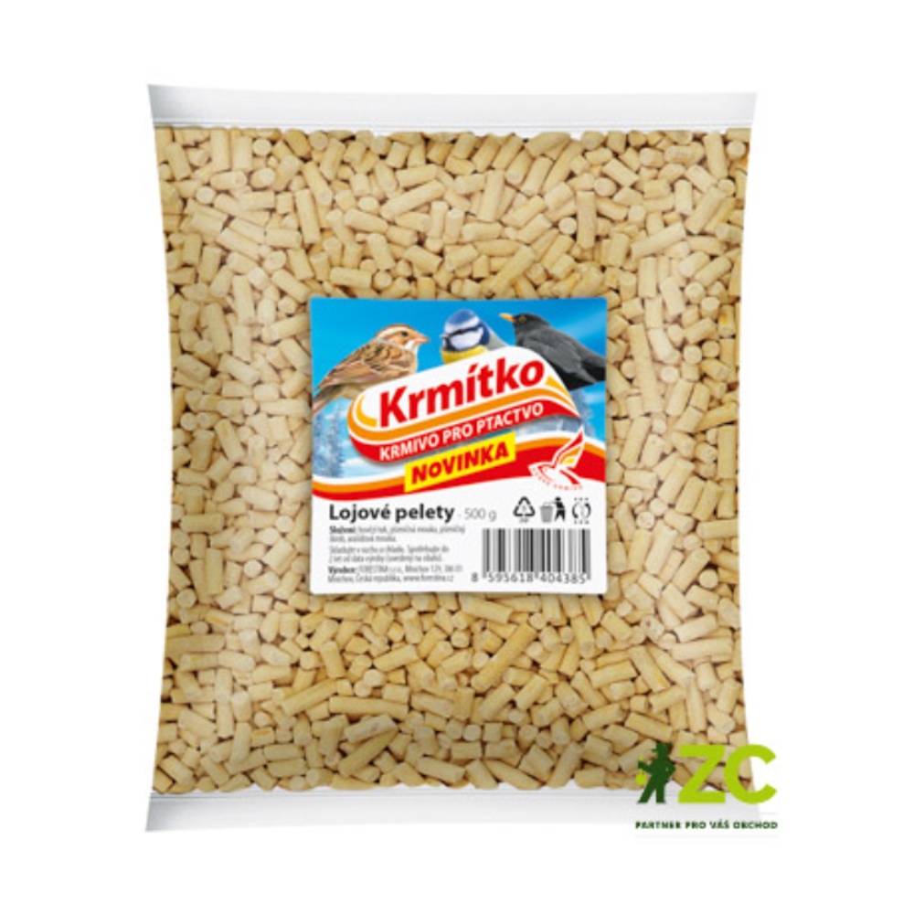 Krmítka, budky, domečky - Lojové pelety KRMÍTKO 500g