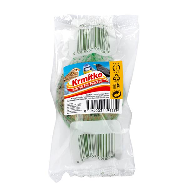 Krmítka, budky, domečky - Lojsemenná koule 85g KRMÍTKO