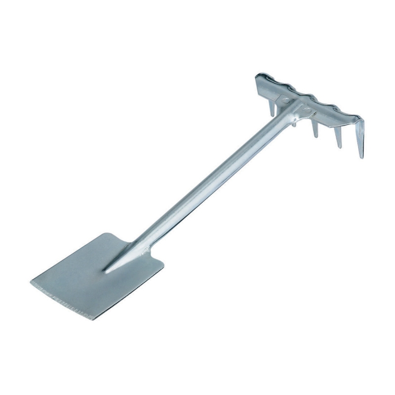 Zahradní nářadí - Lopatka + hrábě 2v1