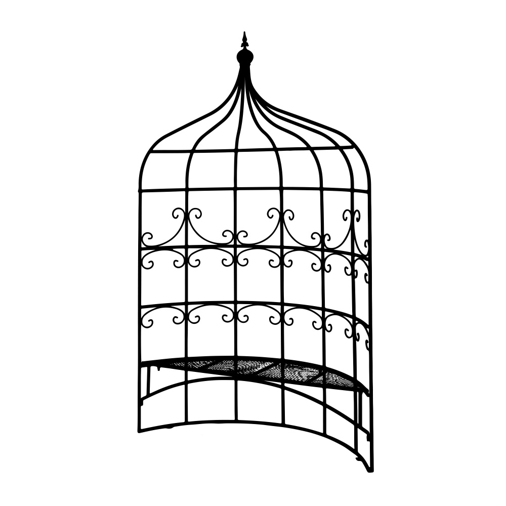 Altány - Loubí zahradní FIDELIO s lavičkou kovové 260cm