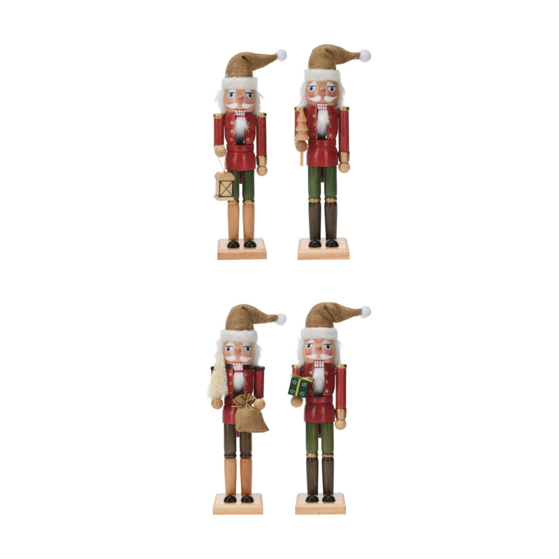 Louskáček dřevěný mix 38cm